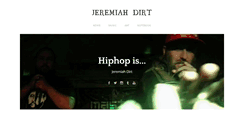 Desktop Screenshot of jeremiahdirt.com