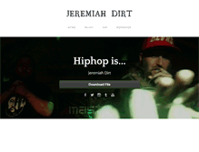 Tablet Screenshot of jeremiahdirt.com